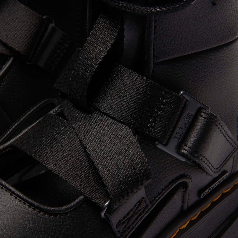 Dr.Martens MATTISON Leather Gladiator Sandals - Picture 4 of 11